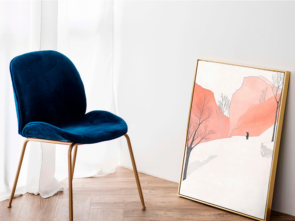 hænge plakater på uden at bore i væggene