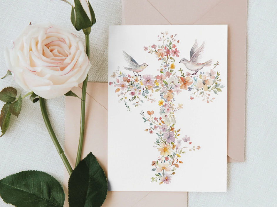 Konfirmation takkekort