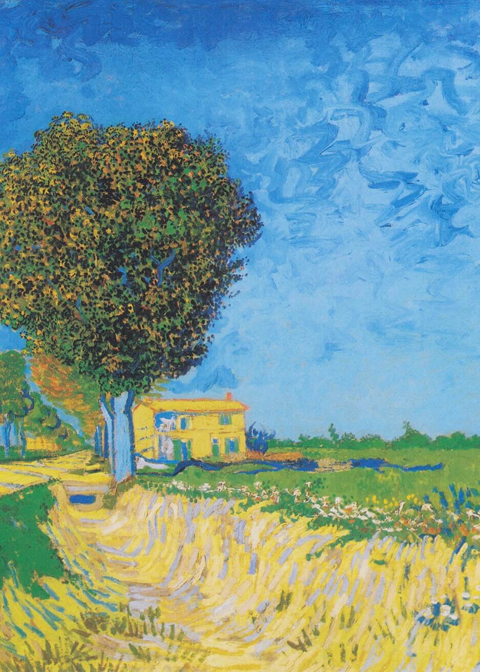 A Lane near Arles - Van Gogh
