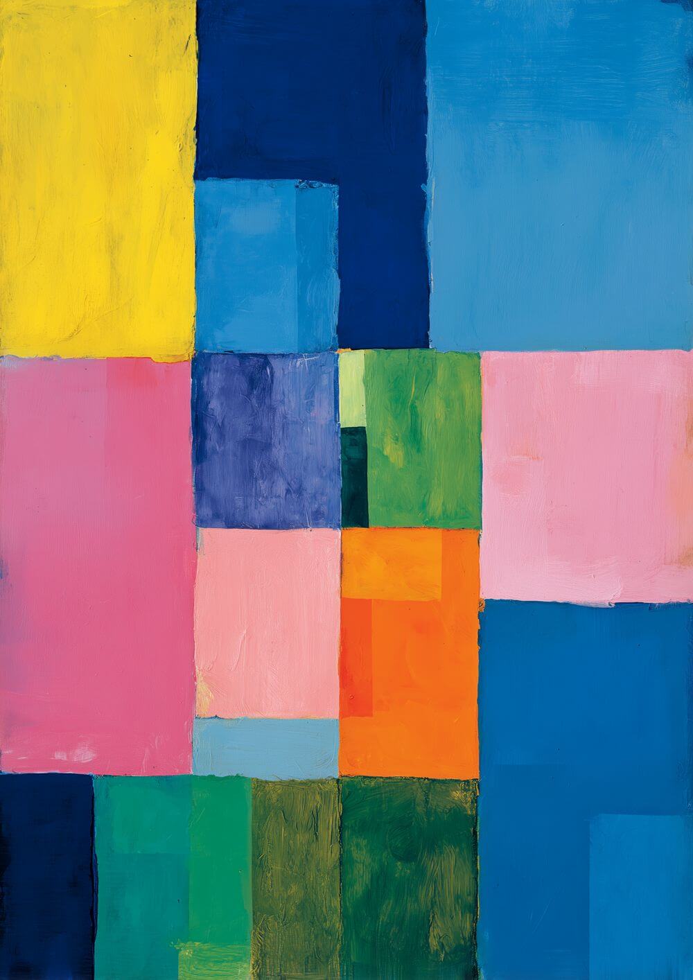 Abstract Color Patch