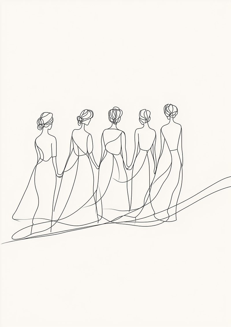 Adorable Circle of Ladies