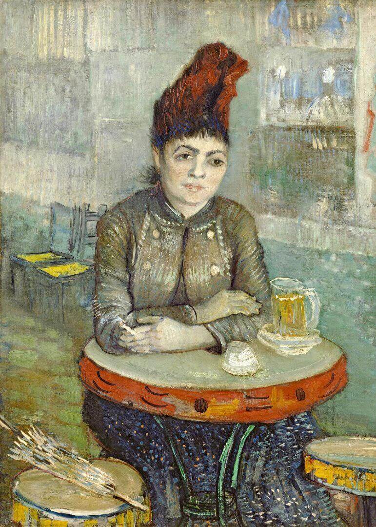 Agostina Segatori Sitting in the Café du Tambourin (1887–1888)