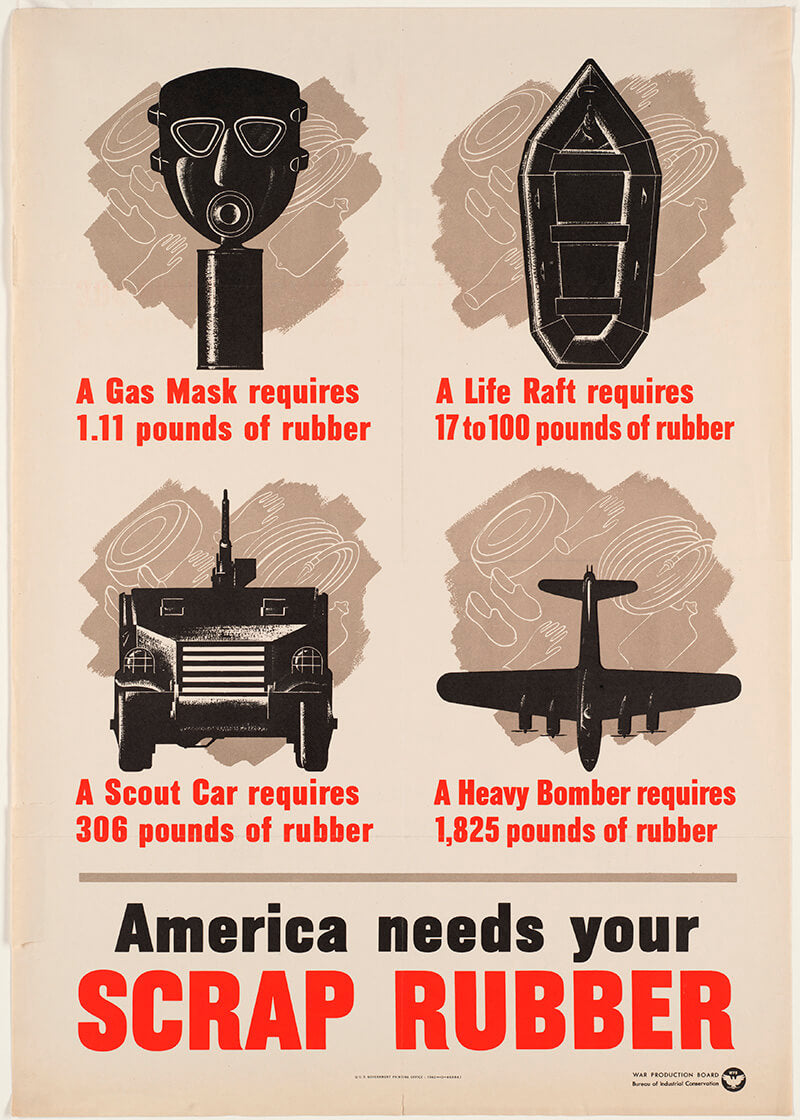 America Needs Your Scrap Rubber