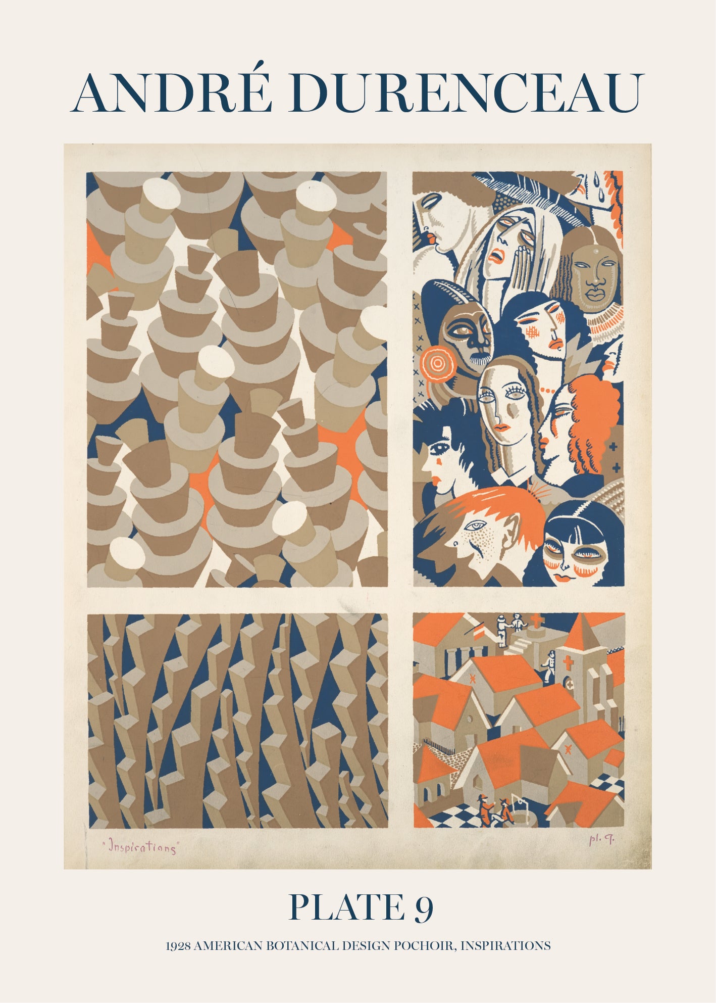 Andre Durenceau - Plate 9