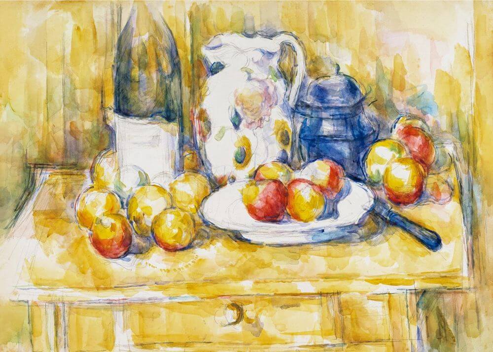 Apples on a Sideboard