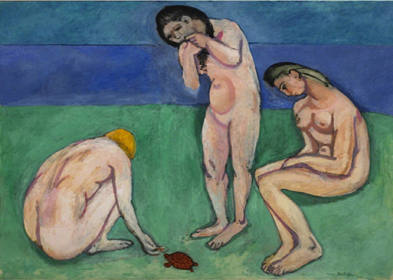 Bathers with a Turtle