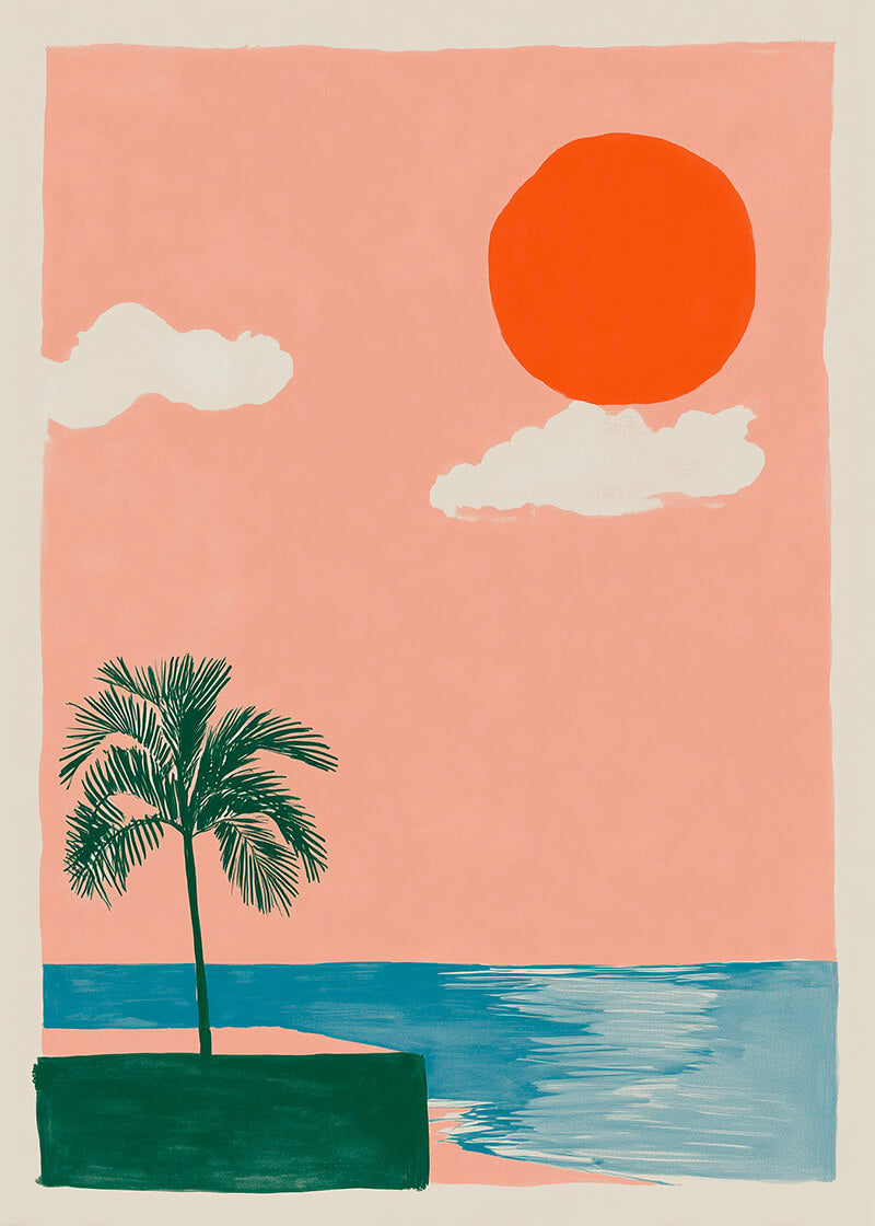 Beach Lone Tree