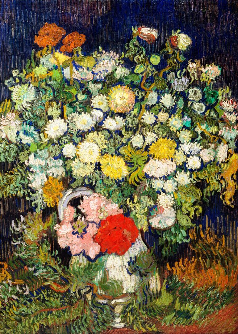 Bouquet of Flowers in a Vase (1890)