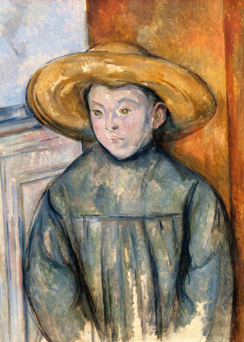 Boy With a Straw Hat (Lenfant au Chapeau de Paille)