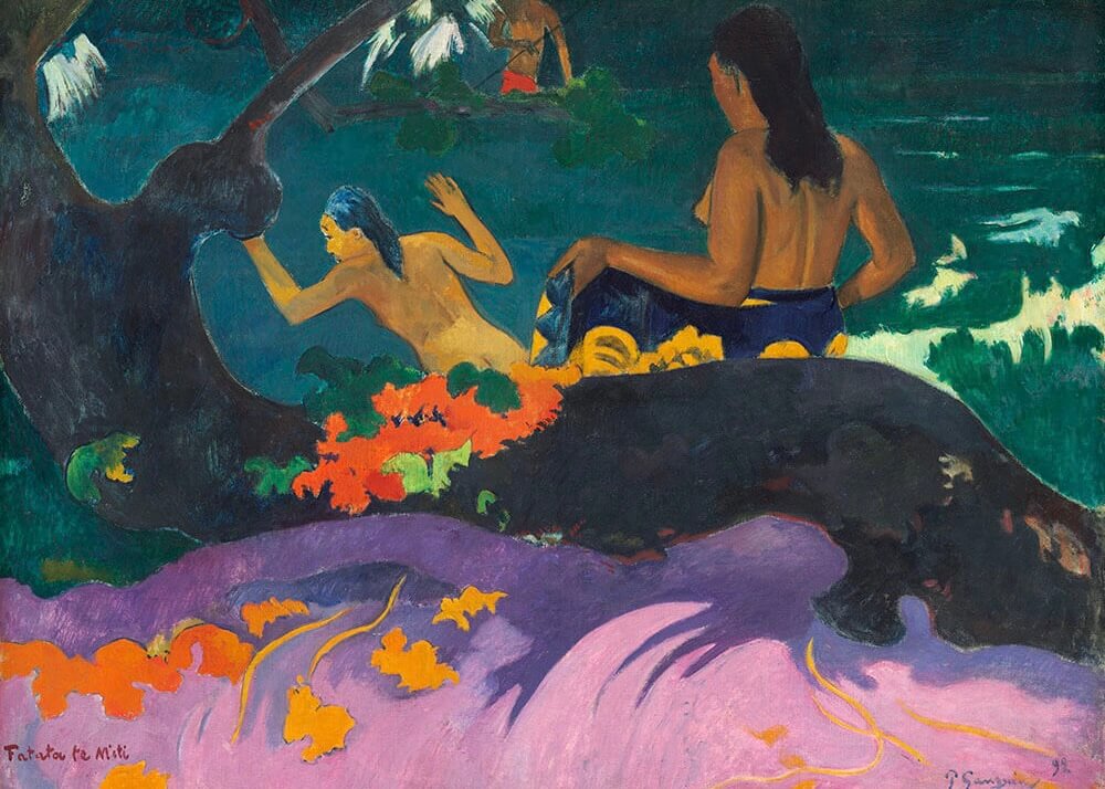 By the Sea - Paul Gauguin
