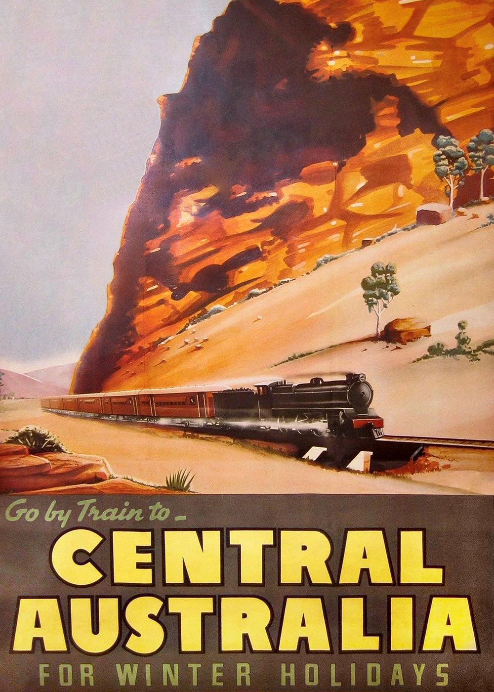 Central Australia by train