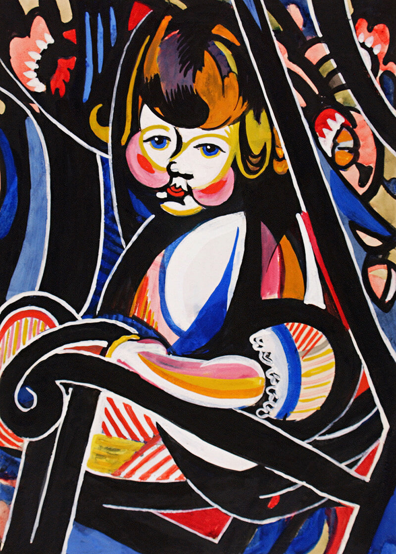 Child in Rocker (ca.1916)