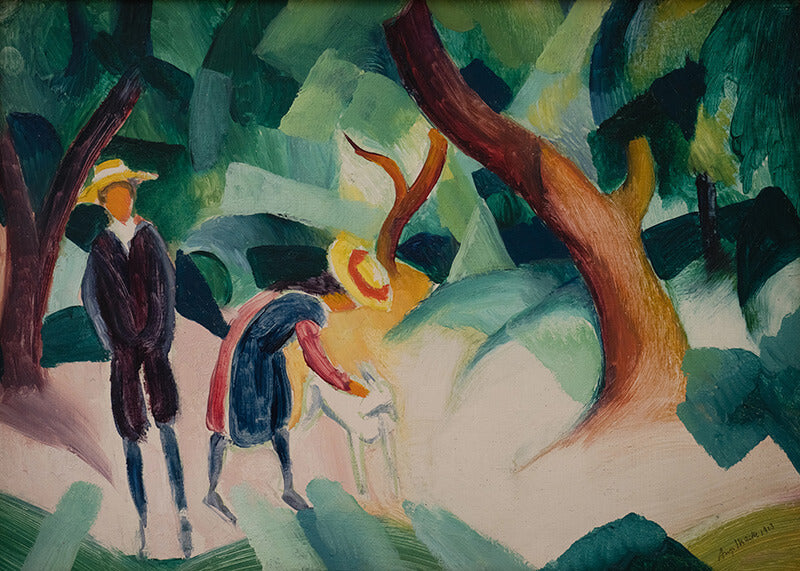 Children with Goat (1913)