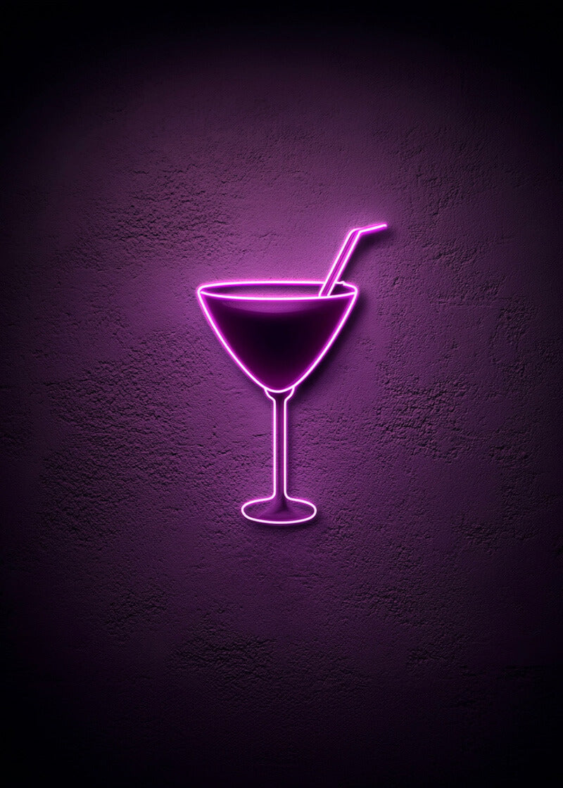 Cocktail i neon