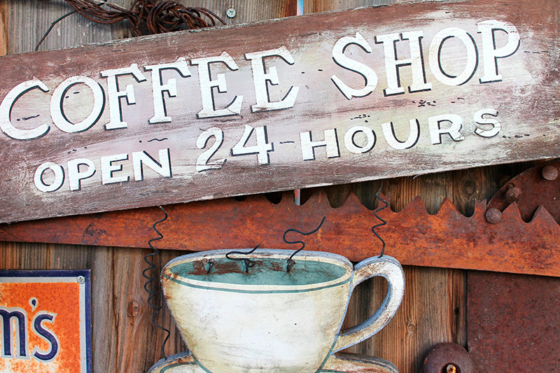 Coffee shop open 24 hours