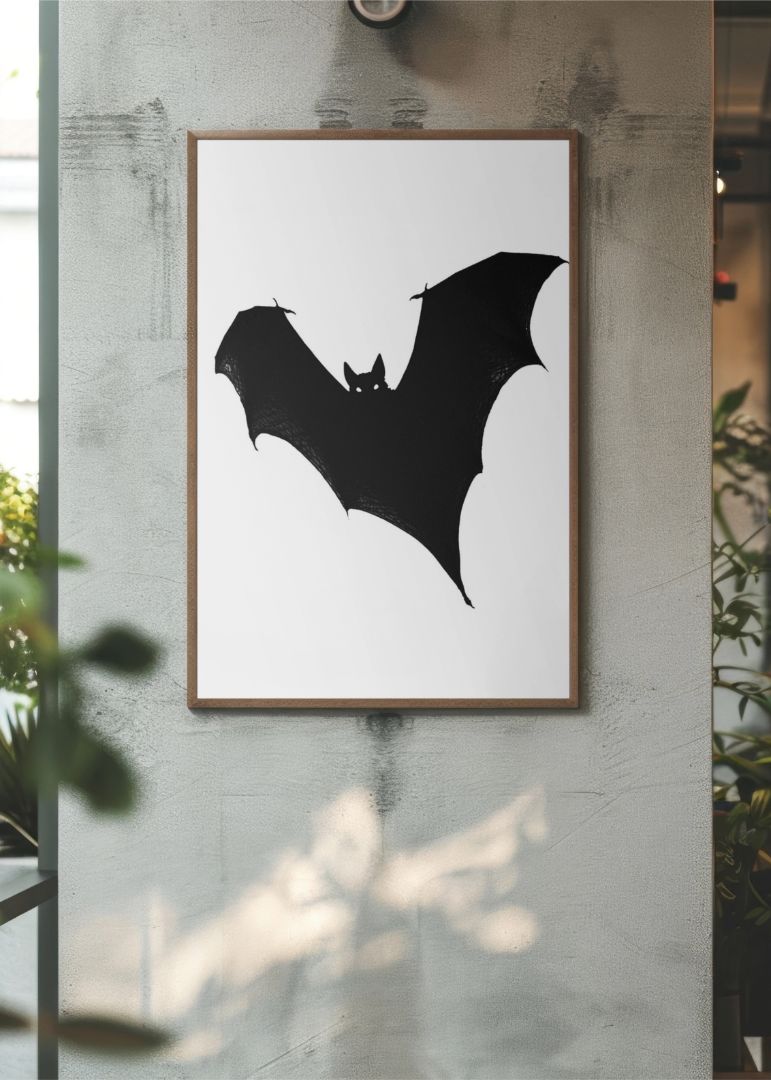 The black and white mood wall