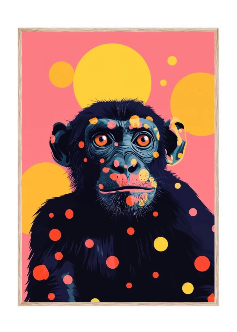Dottet monkey