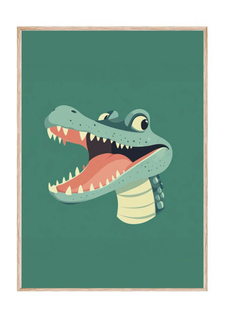 Happy face croc