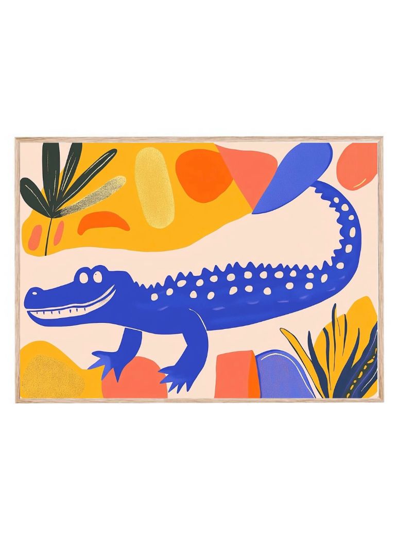 Krokodille à la Matisse