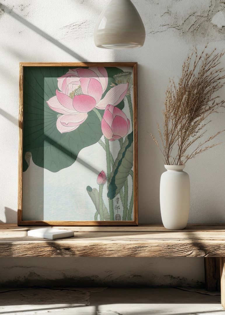 Blooming Lotus Flowers
