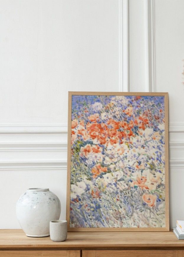 Blomster i Sommerbrise