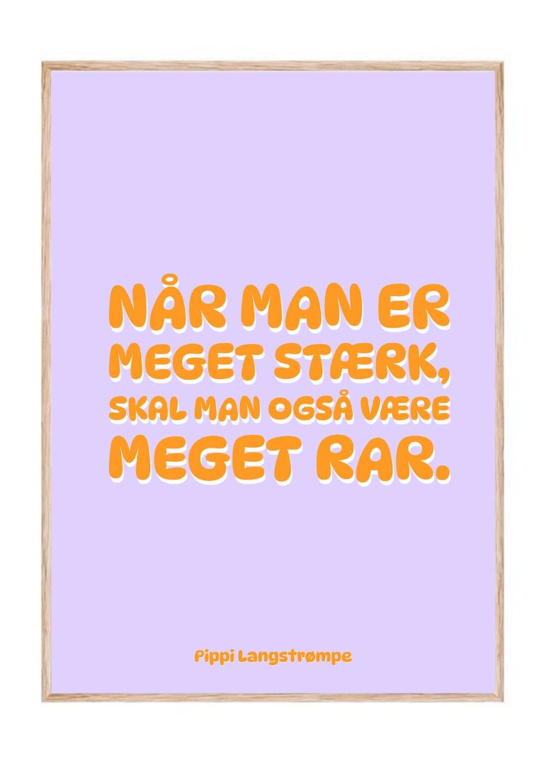 Når man er meget stærk