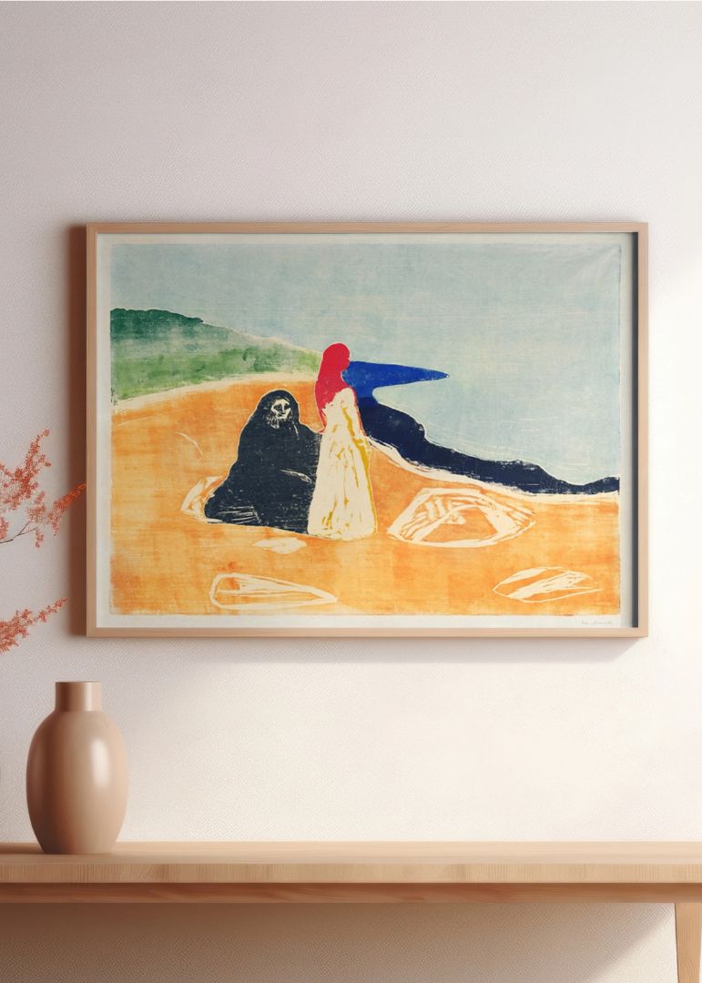 Two Women on the Shore 1898 - gul