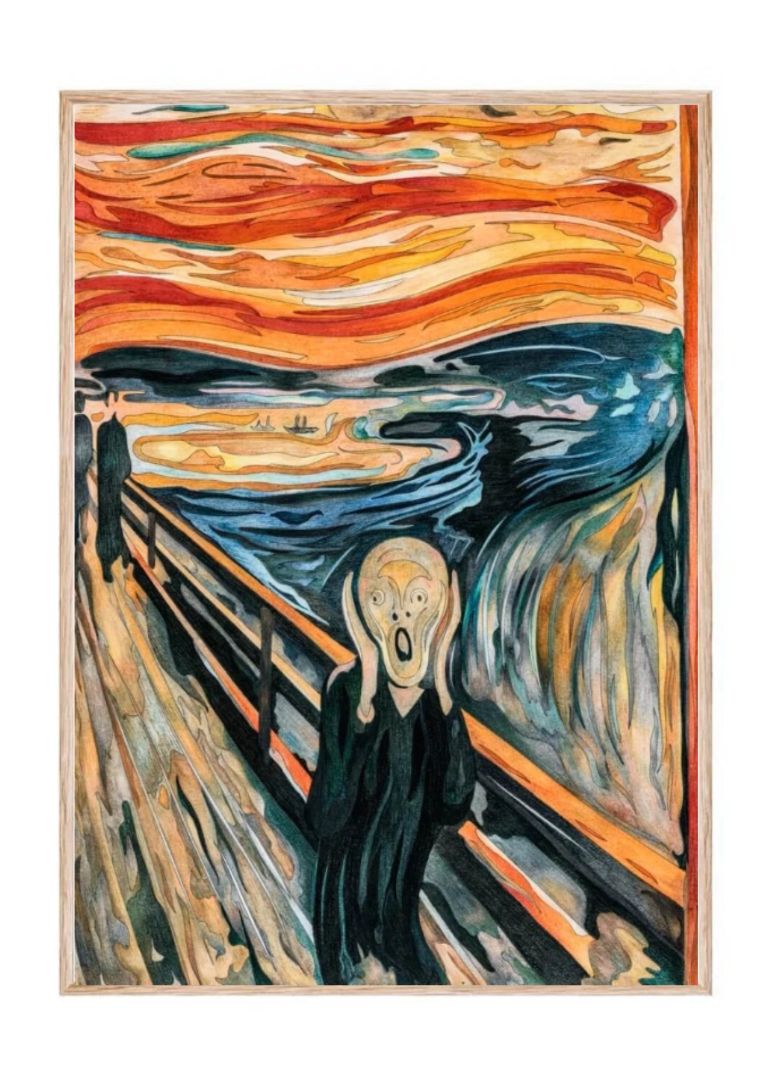 Skriget af Edvard Munch