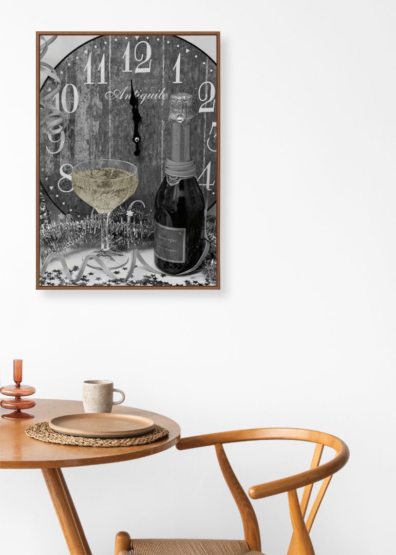 new year champagne