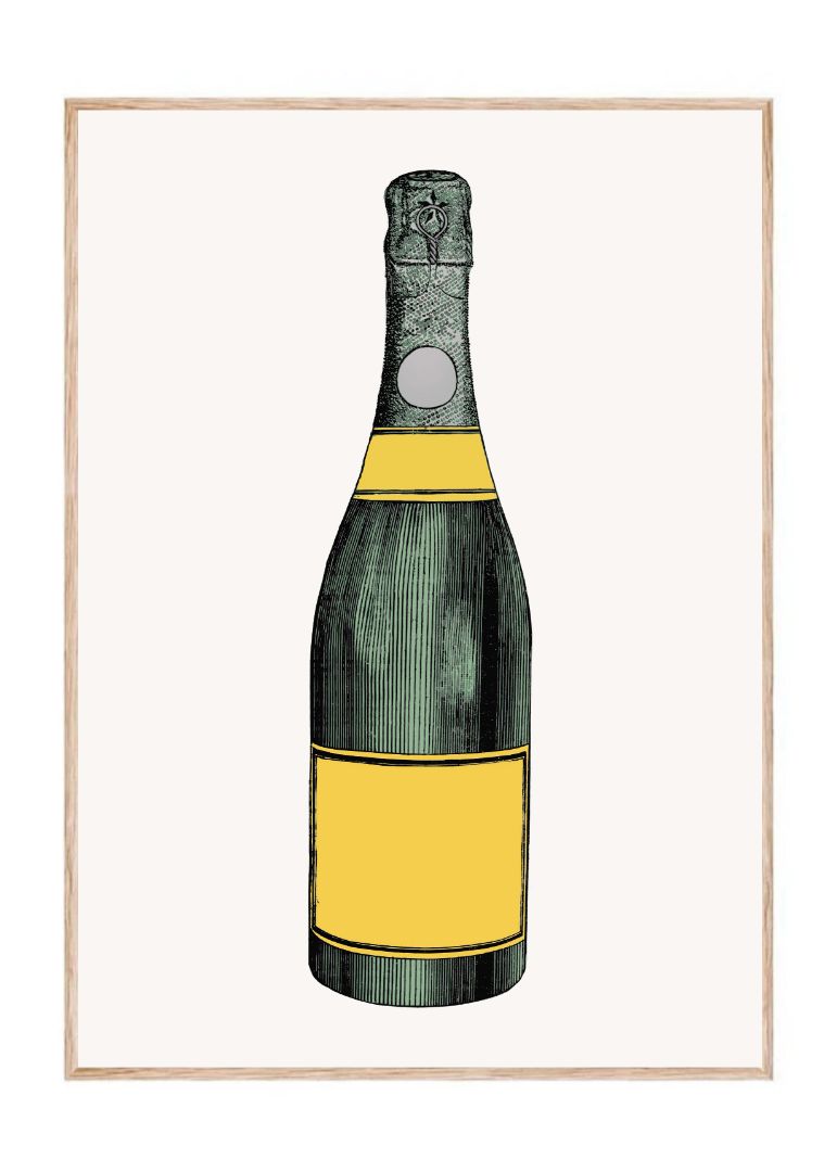 Champagne bottle