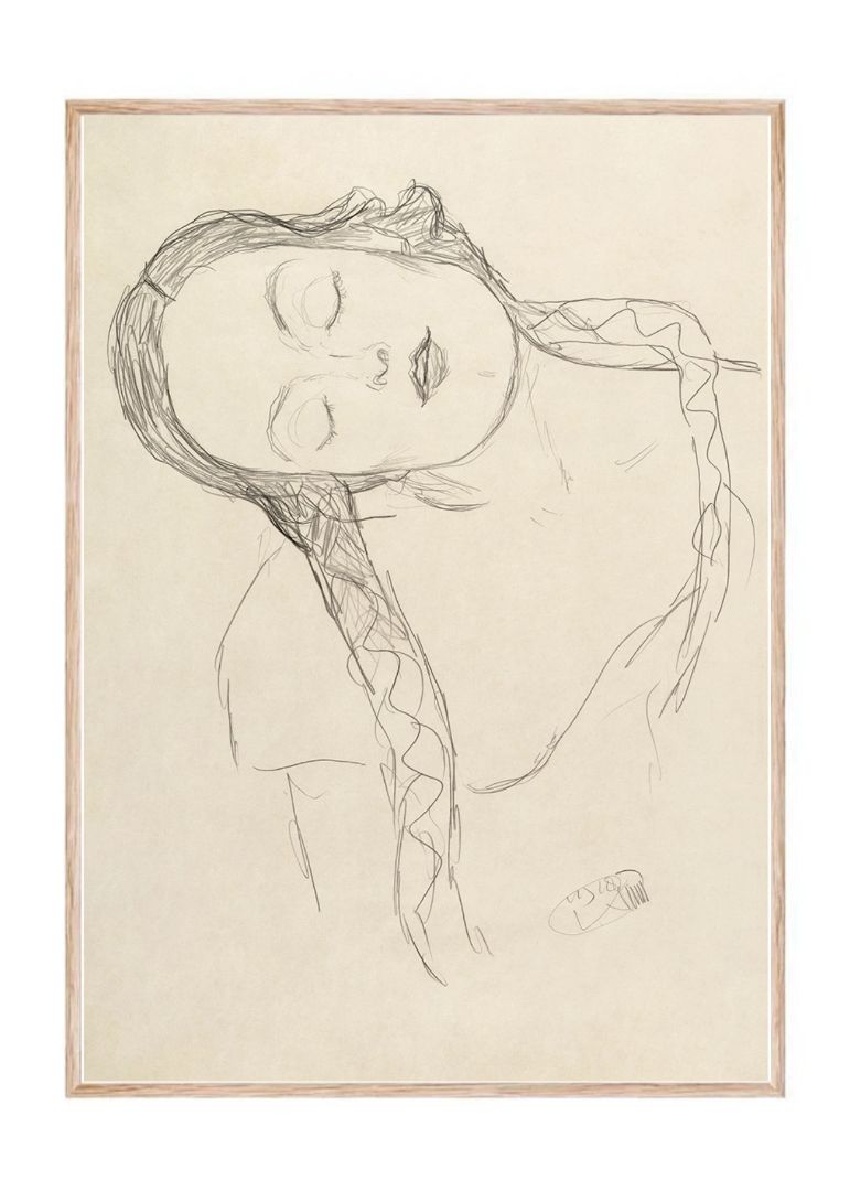 Half-Figure of a Young Woman