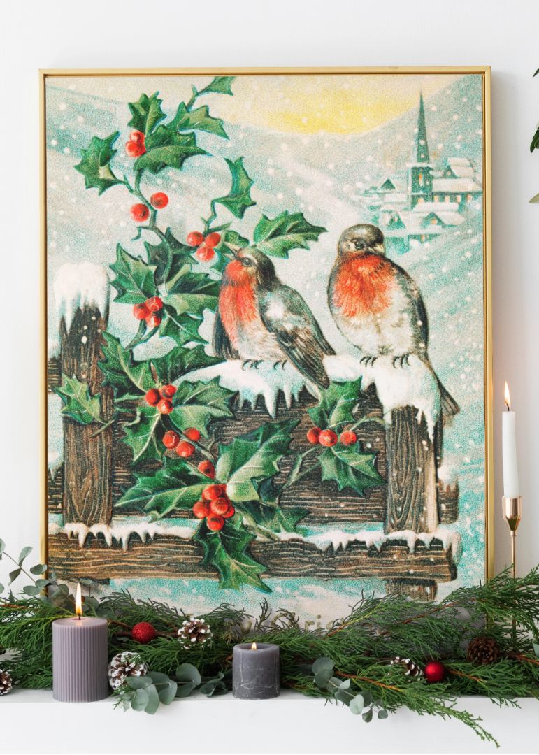 Vintage Christmas Postcard 1906