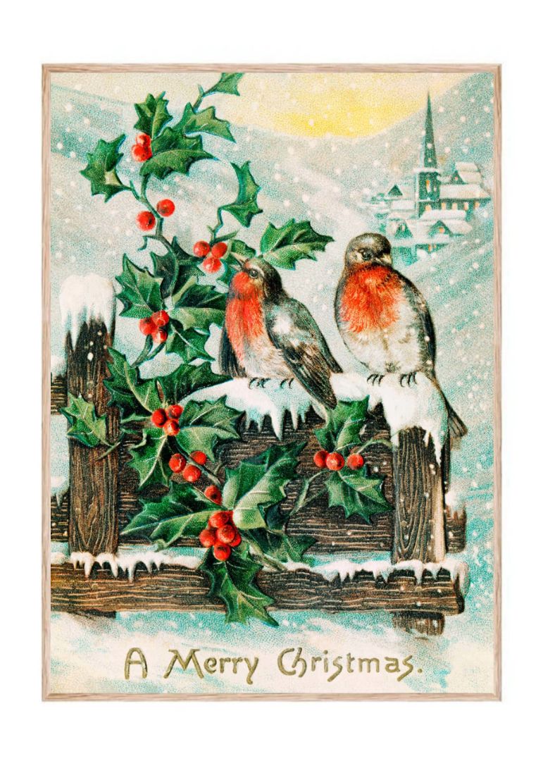 Vintage Christmas Postcard 1906