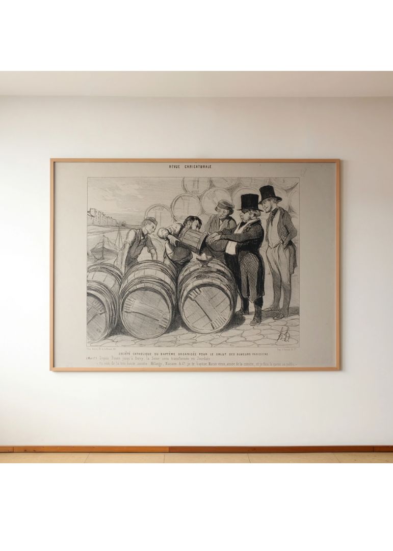 Catholic society of baptism established for all the drunkards of Paris