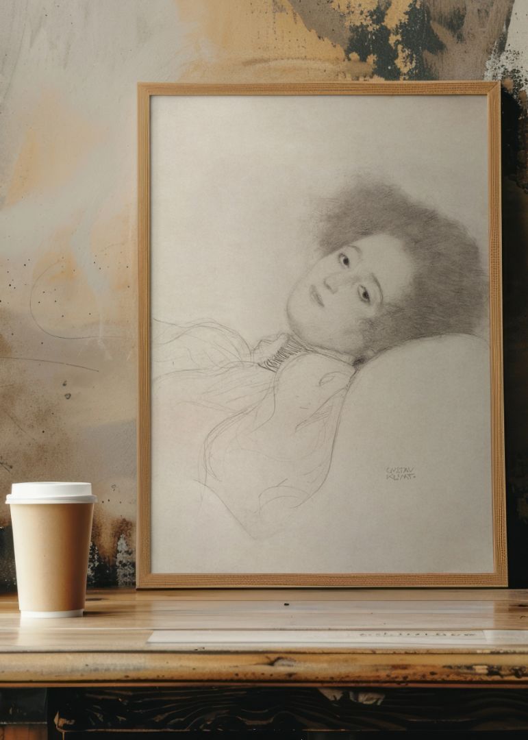 Portrait of a Young Woman Reclining