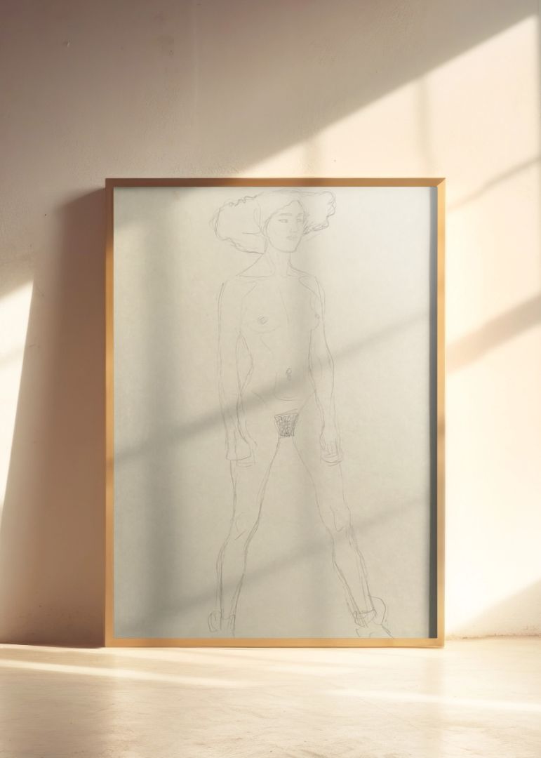 Standing Female Nude