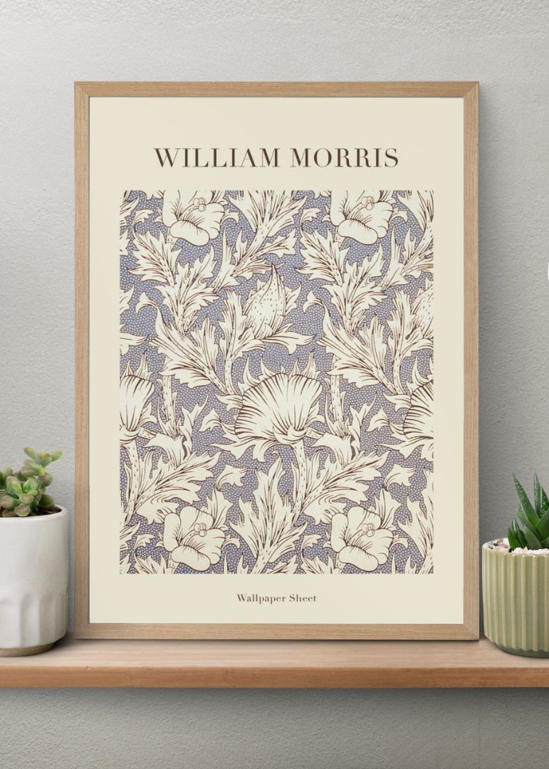 Wallpaper sheet af William Morris