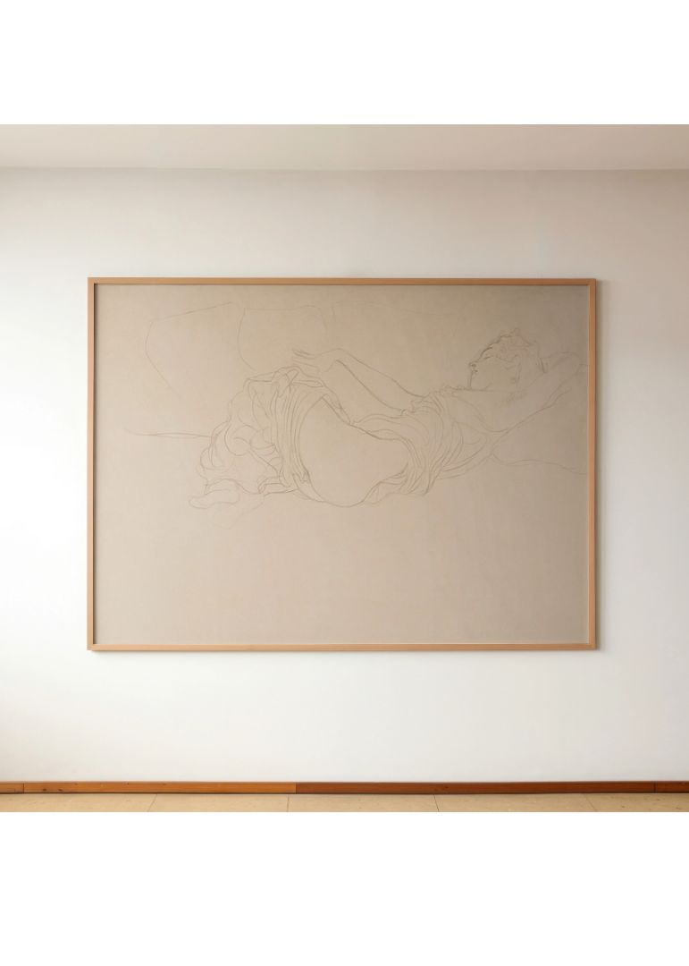 Woman Lying on Her Back