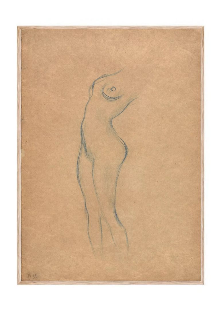 Standing Female Nude to the Left