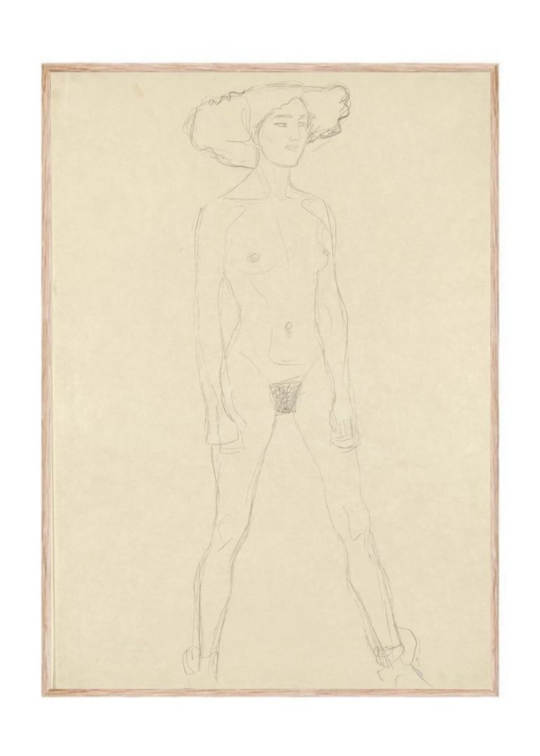 Standing Female Nude