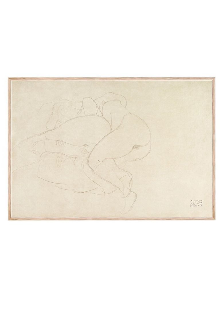Two Women Friends Reclining