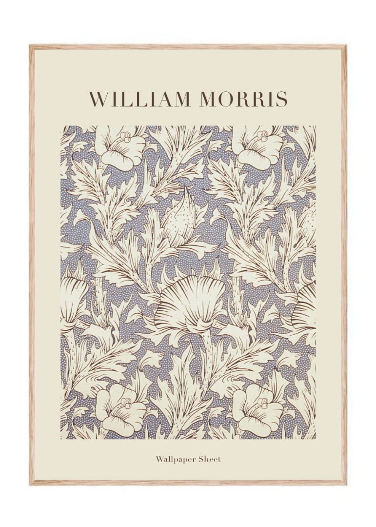 Wallpaper sheet af William Morris