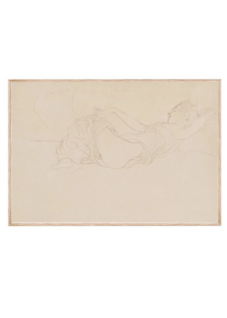 Woman Lying on Her Back