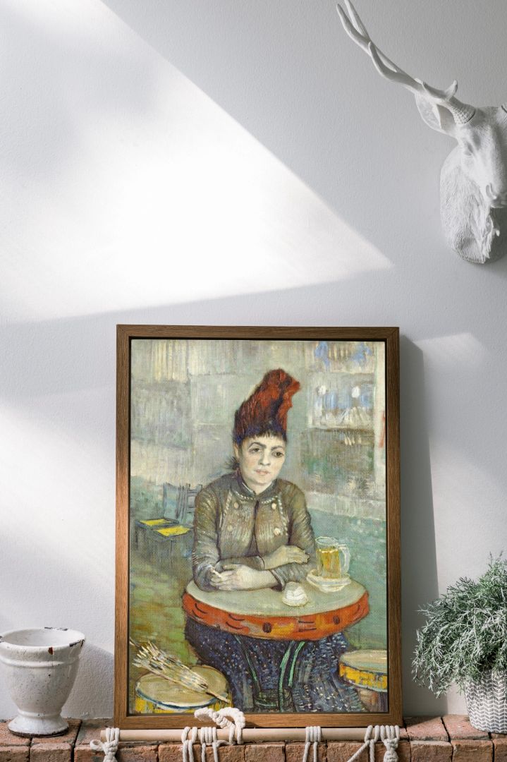 Agostina Segatori Sitting in the Café du Tambourin (1887–1888)