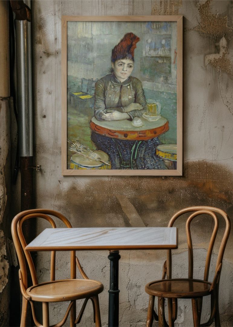 Agostina Segatori Sitting in the Café du Tambourin (1887–1888)