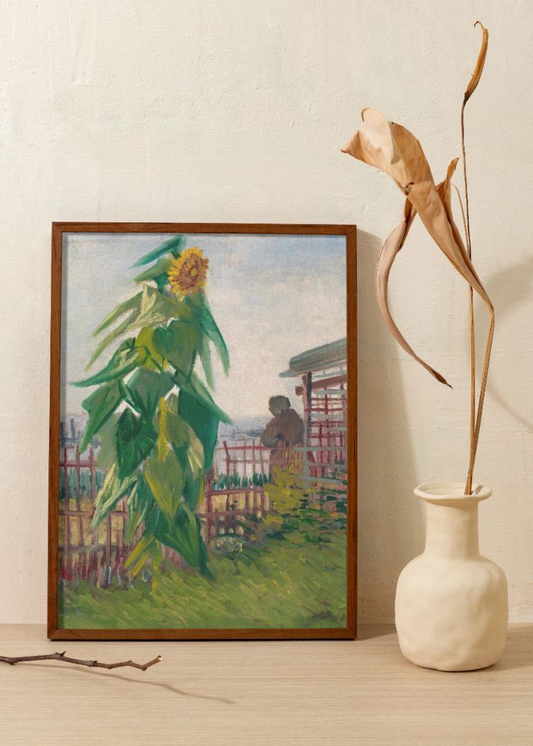 Allotment with Sunflower (1887)