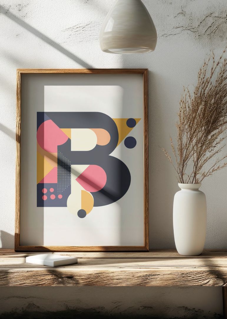 Bogstavet B - Geometri