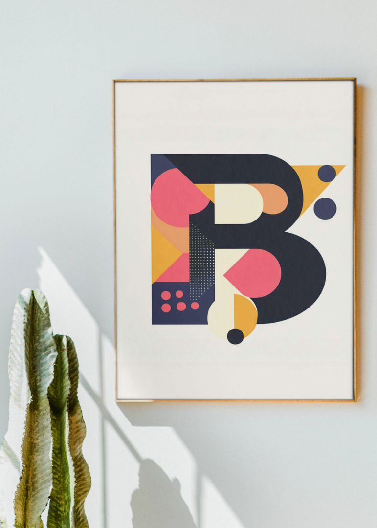 Bogstavet B - Geometri