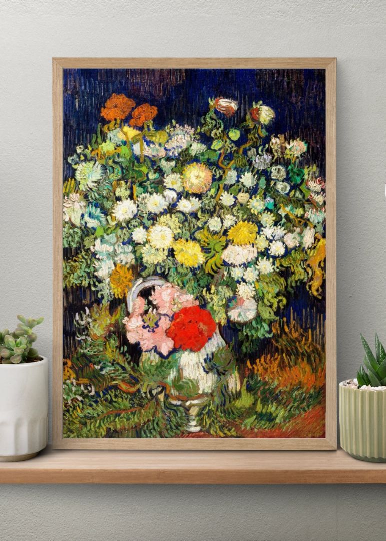 Bouquet of Flowers in a Vase (1890)