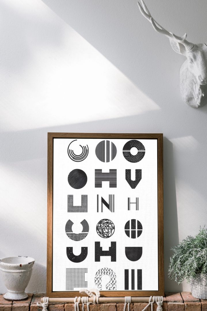 Geometriske bogstaver